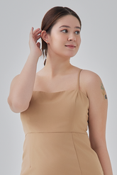 Letitia Padded Bust Pegged Dress
